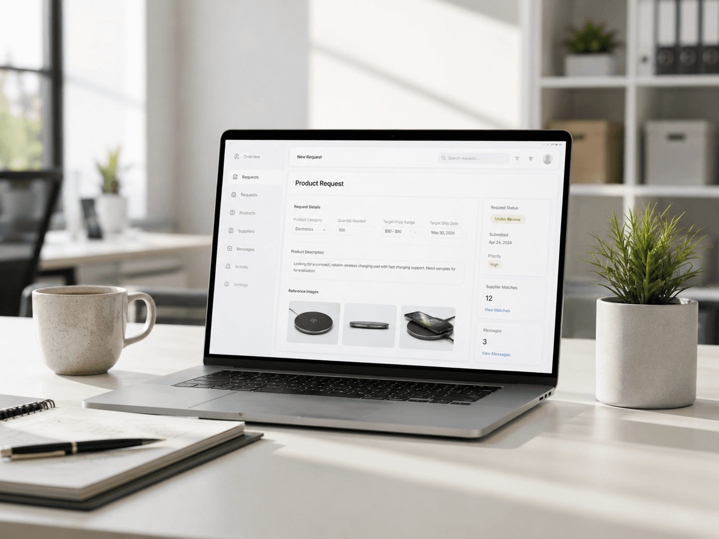 Custom business sourcing requirements