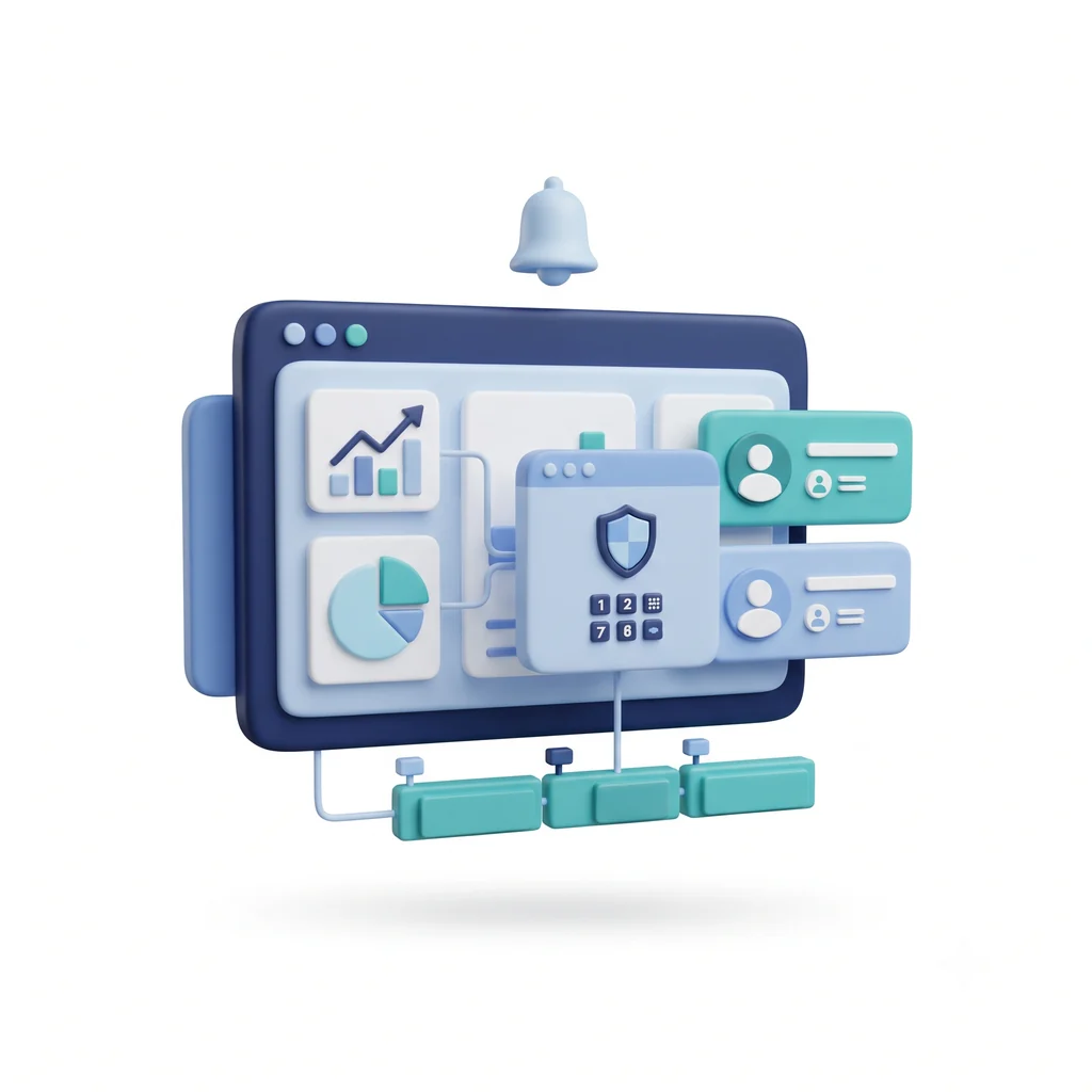 Client Portal and Admin Dashboard service icon