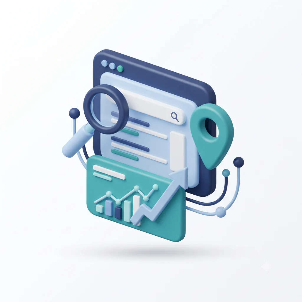 SEO and Google Listing service icon